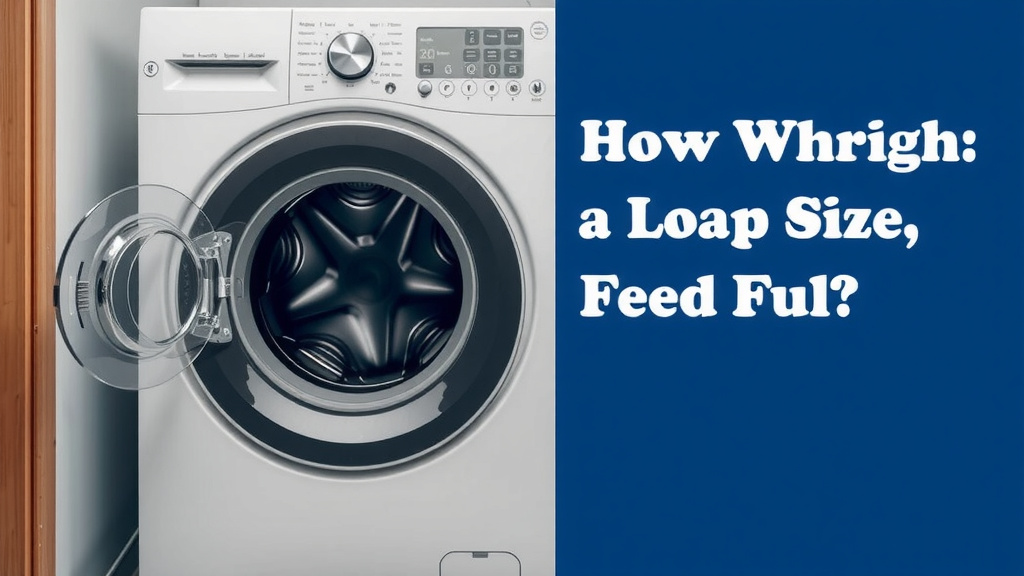 Front Load Washer Load Size: How Full Is Too Full?