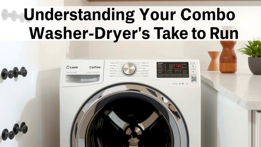 Understanding Your Combo Washer Dryer's Cycle Times