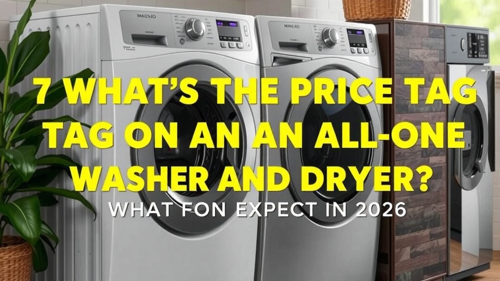 What's the Price Tag on an All-in-One Washer and Dryer?
