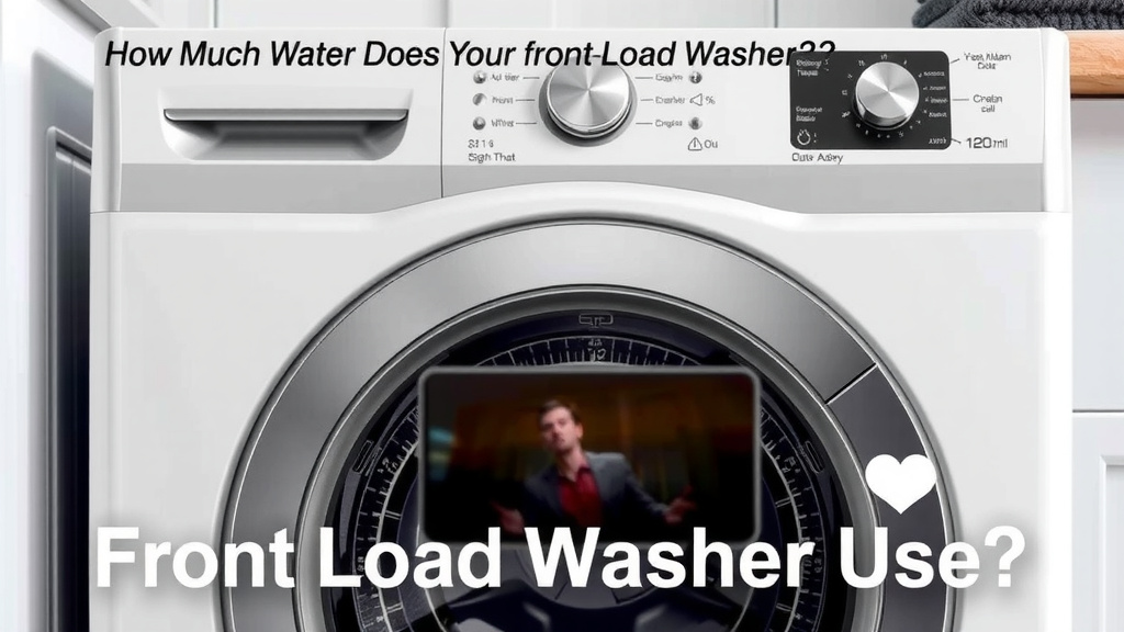 How Much Water Does Your Front Load Washer Use?