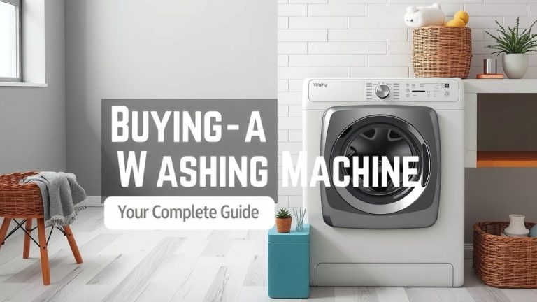 Buying a Washing Machine: Your Complete Guide