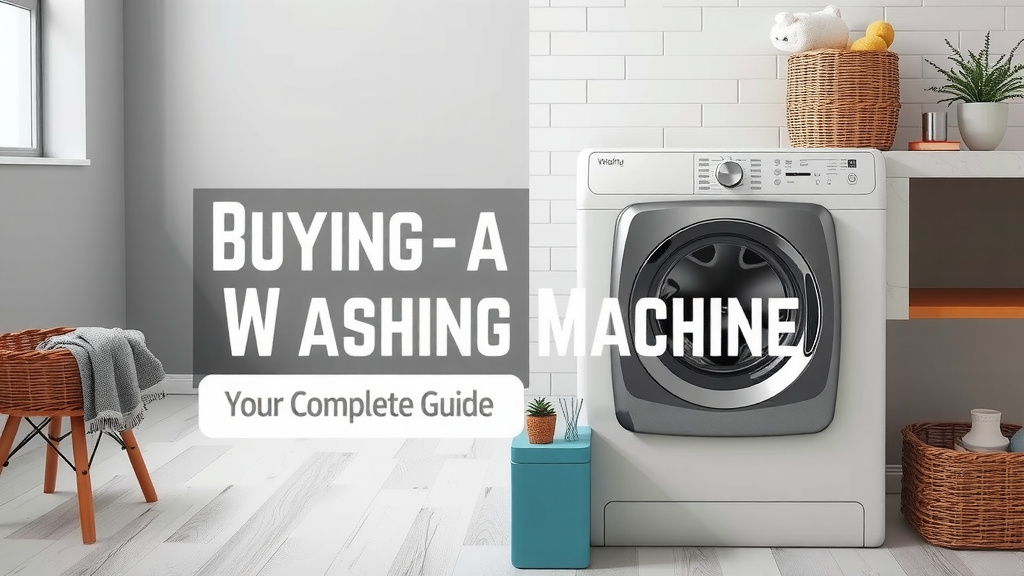 Buying a Washing Machine: Your Complete Guide