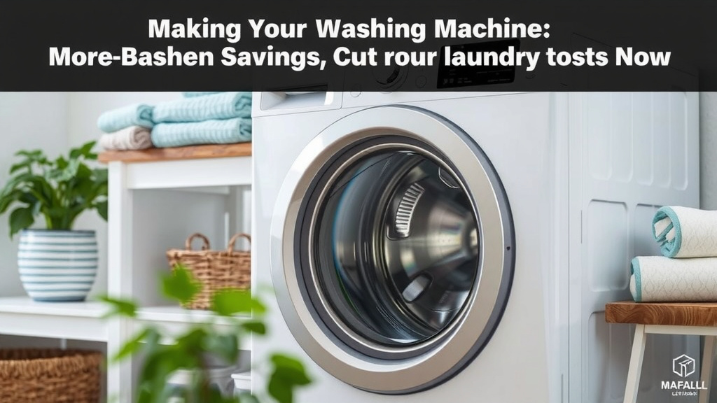 Making Your Washing Machine More Energy Efficient