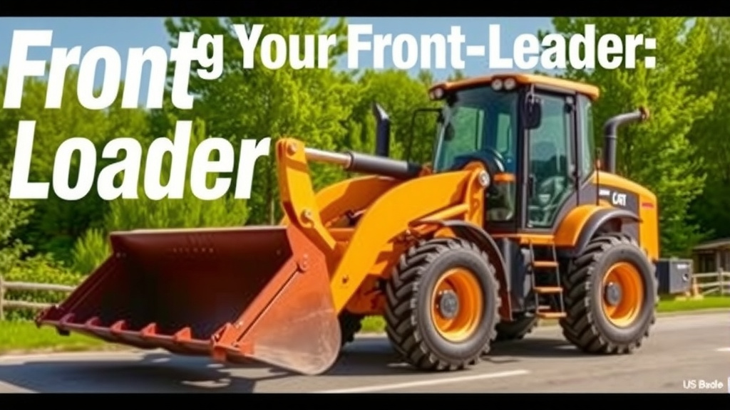 Mastering Your Front Loader: A Step-by-Step Guide