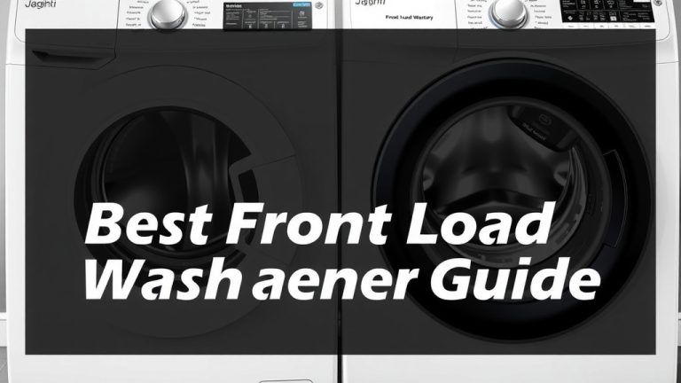 Best Front Load Washer Guide: Your Top Picks