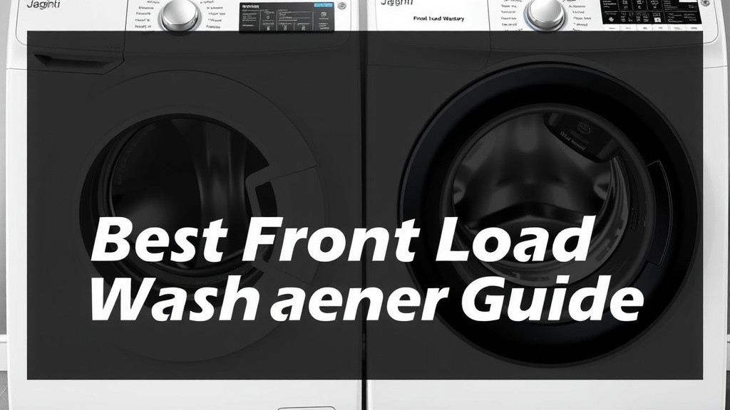 Best Front Load Washer Guide: Your Top Picks