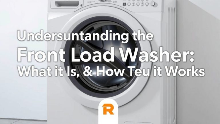 Understanding the Front Load Washer: What It Is & How It Works