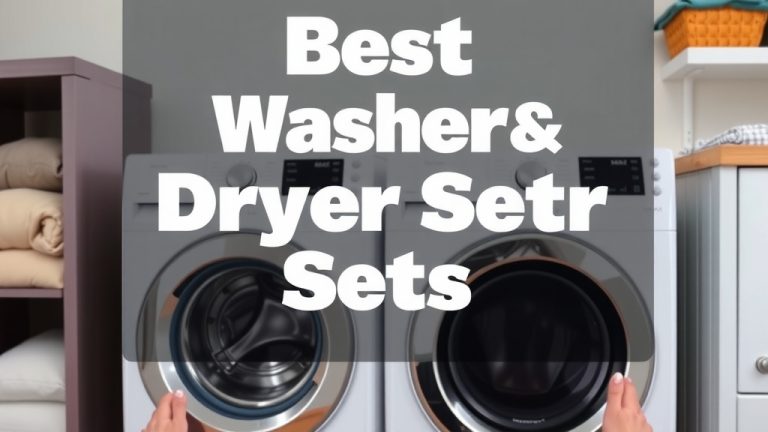 Best Washer Dryer Sets: Top Brands Ranked