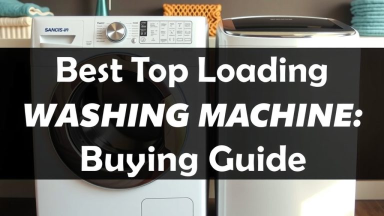Best Top Loading Washing Machine Buying Guide