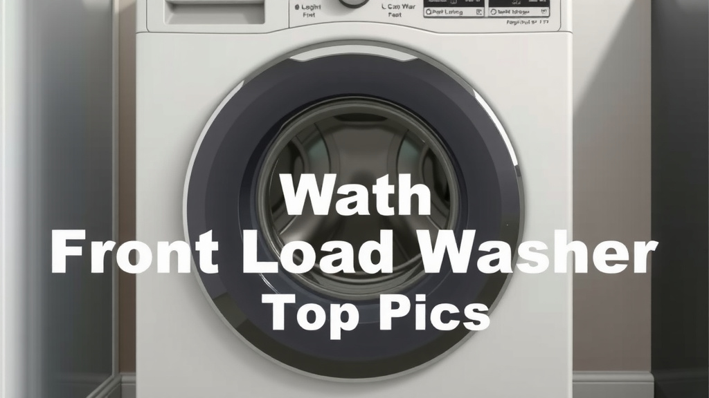 Most Reliable Front Load Washer: Top Picks