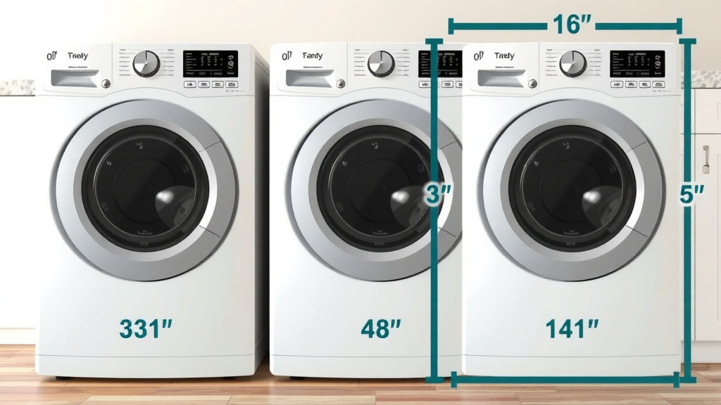 Understanding Front Load Washer Dimensions