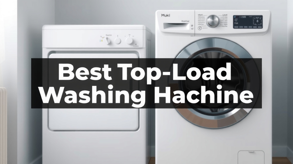 Best Top Load Washing Machine Guide