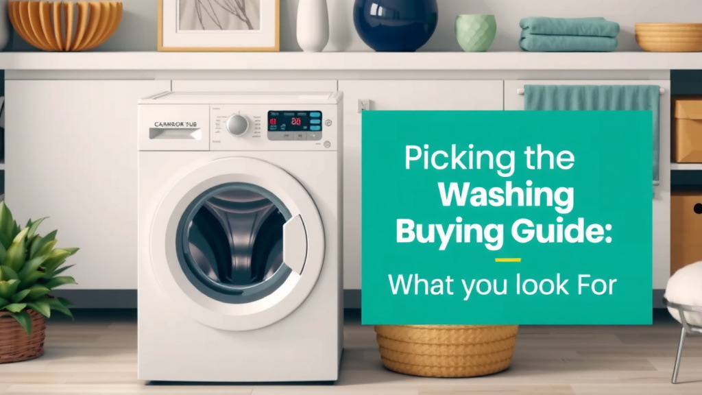 Picking the Right Washing Machine for Your Home