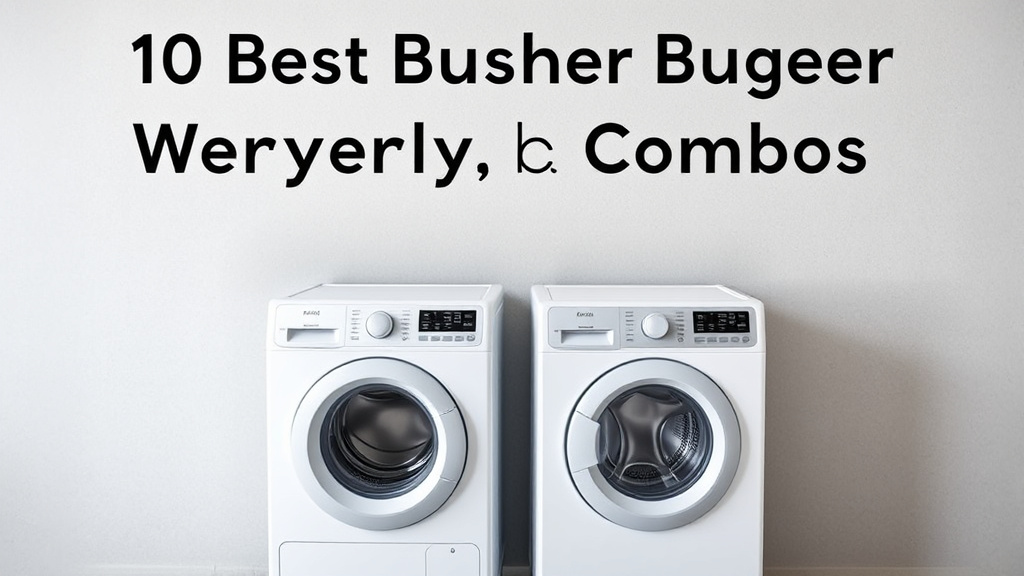 10 Best Budget Washer Dryer Combos