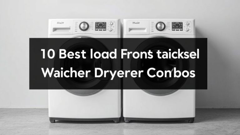 10 Best Front Load Stackable Washer Dryer Combos