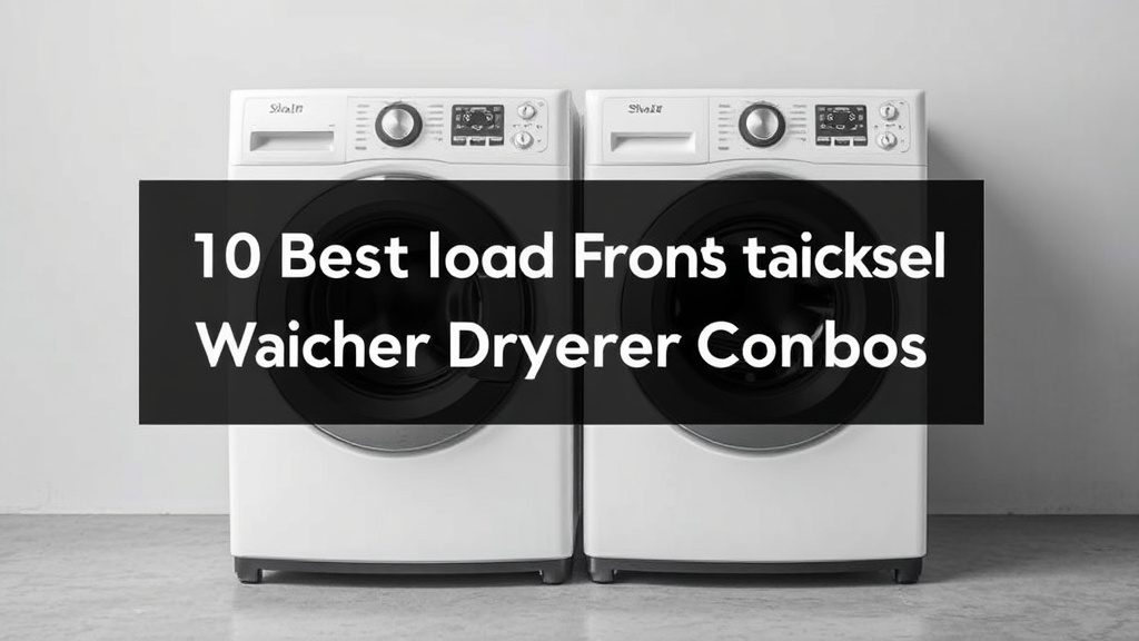 10 Best Front Load Stackable Washer Dryer Combos