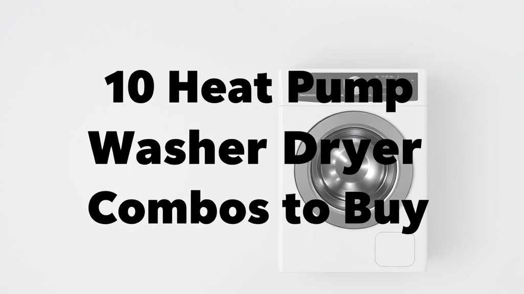 10 Best Heat Pump Washer Dryer Combos to Buy