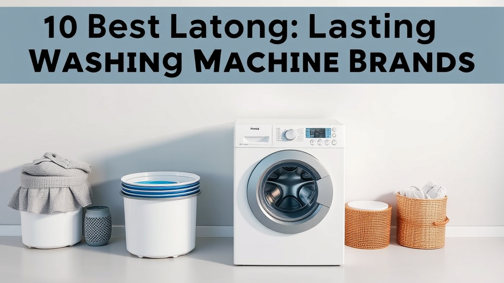 10 Best Long-Lasting Washing Machine Brands for Durability