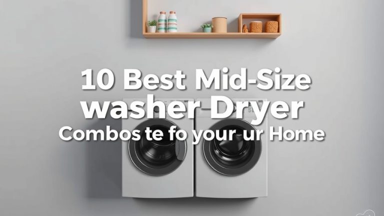 10 Best Mid Size Washer Dryer Combos for Your Home