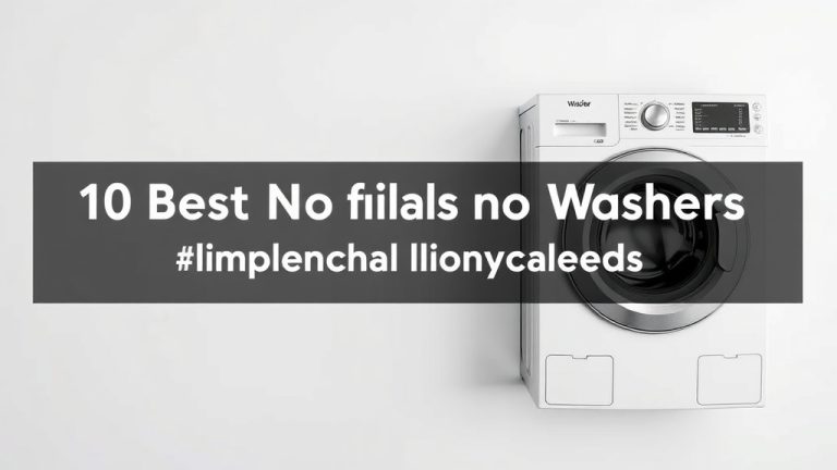 10 Best No Frills Washers for Simple Laundry Needs