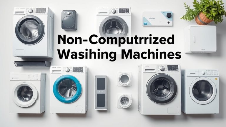10 Best Non-Computerized Washing Machines 2026
