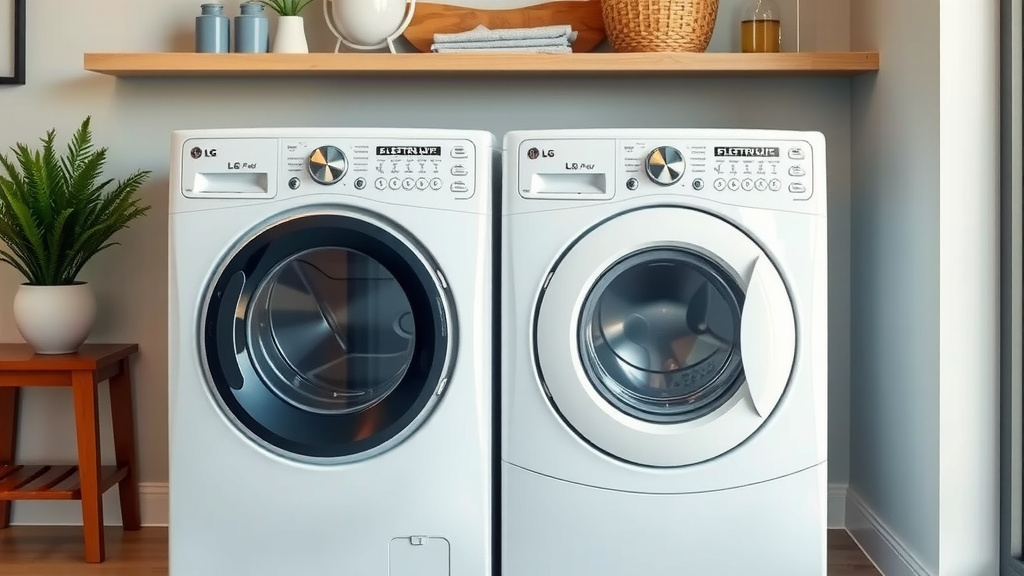 Comparing Electrolux and LG Stackable Laundry Pairs