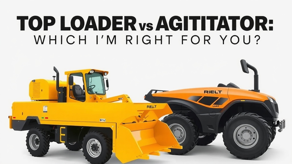 Top Loader vs Agitator: Which is Right for You