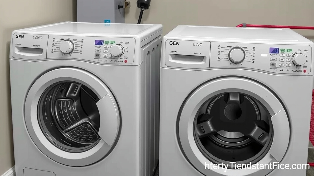 Accessing Controls on Your Stackable Laundry Pair