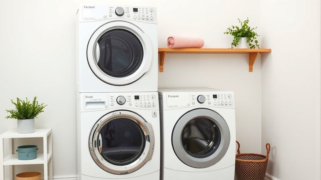 Stacking Your Front-Load Washer and Dryer: A Space-Saving Solution