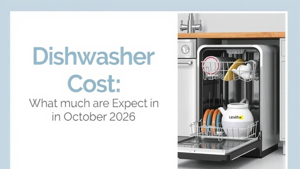 Dishwasher Cost: What to Expect in October 2026