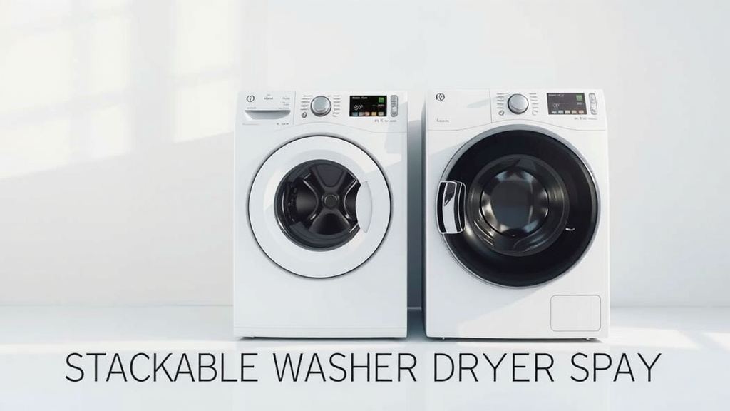Stackable Washer Dryer Space: What You Need to Know