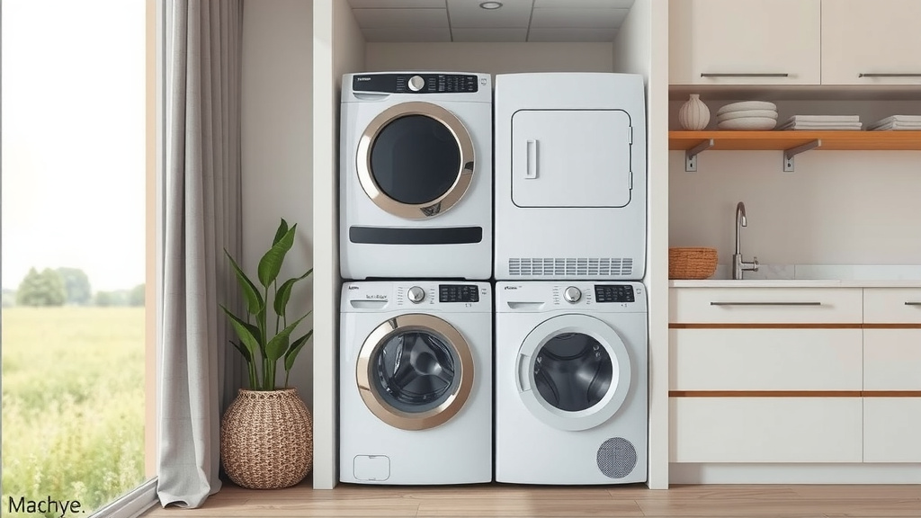 Understanding Stackable Washer and Dryer Heights