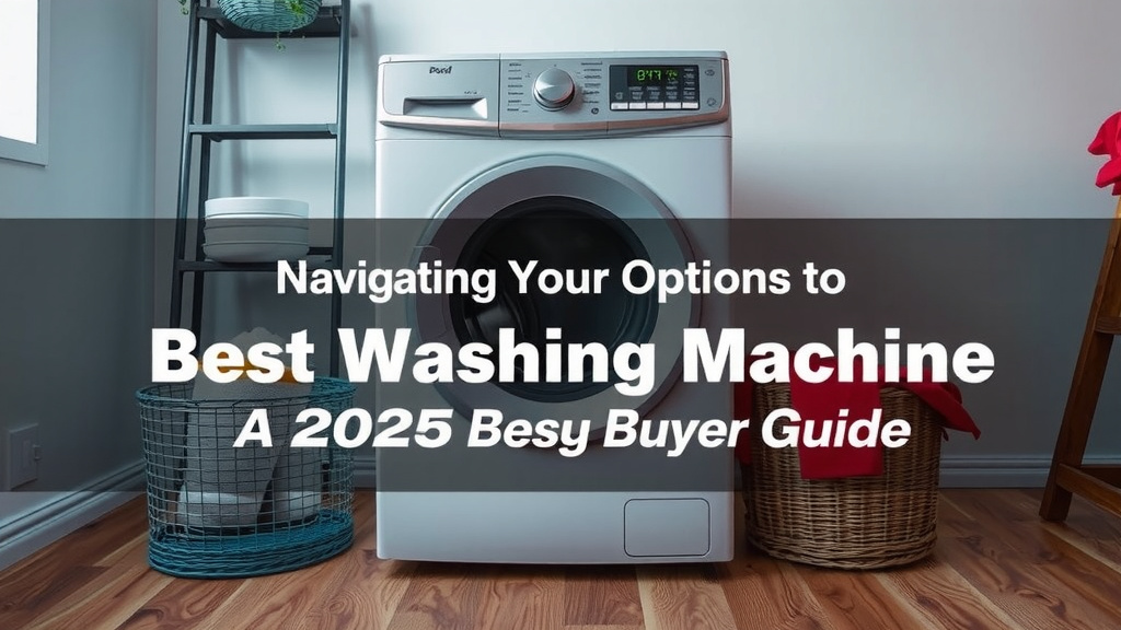 Navigating Your Options for the Best Washing Machine