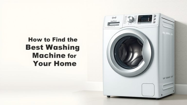 How to Find the Best Washing Machine for Your Home