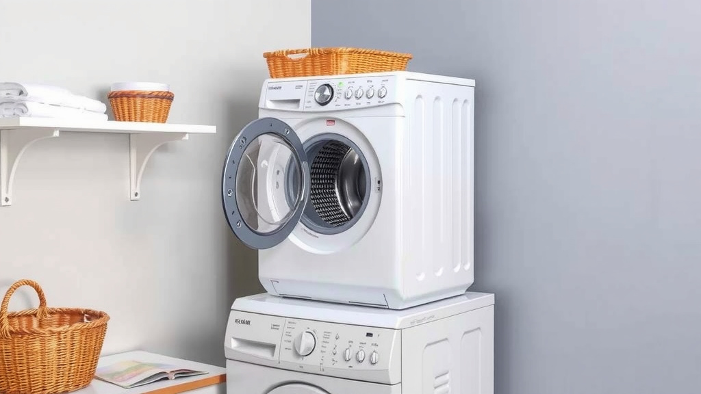 Stacking Your Dryer on the Washer Safely