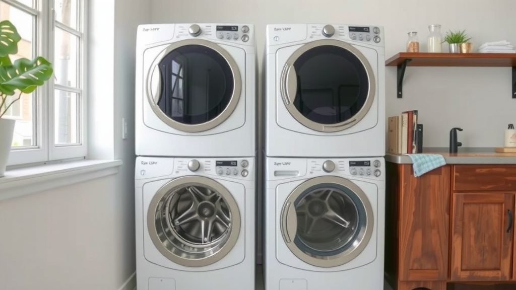 Double Stack Washer Dryer Width: What You Need to Know