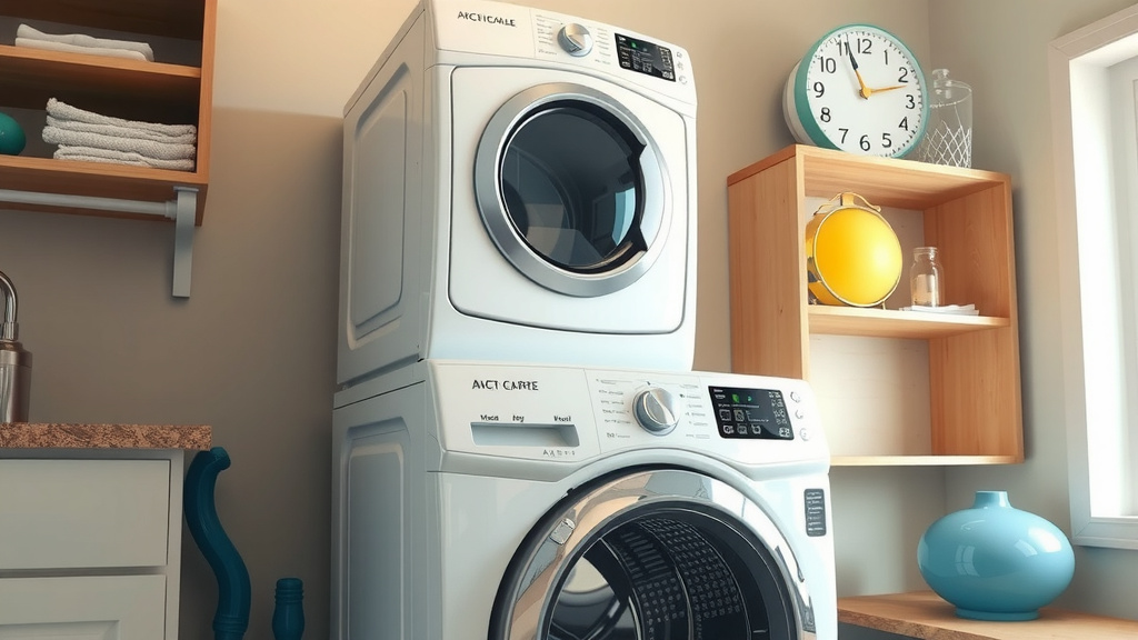 Understanding What Belongs on Top of Your Stackable Washer & Dryer