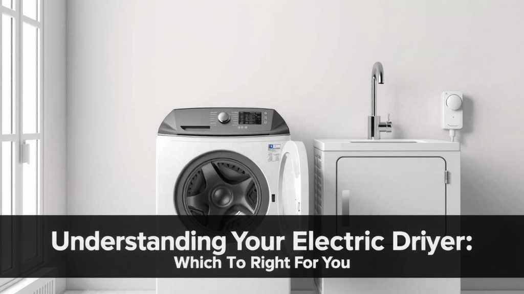 Understanding Your Dryer Options: Vented vs. Electric