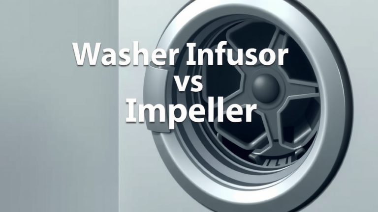 Washer Infusor vs Impeller: What's the Difference