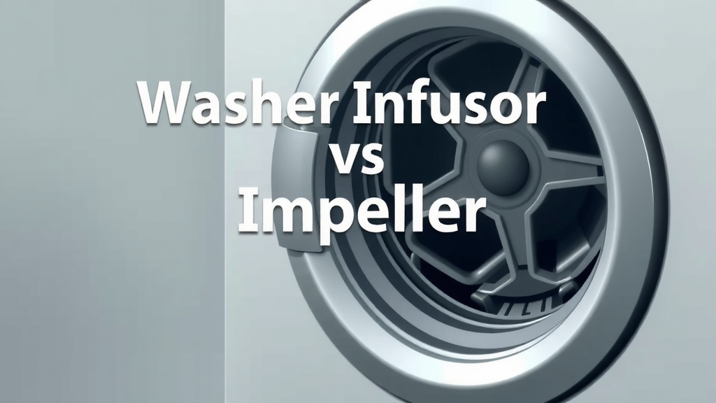 Washer Infusor vs Impeller: What's the Difference