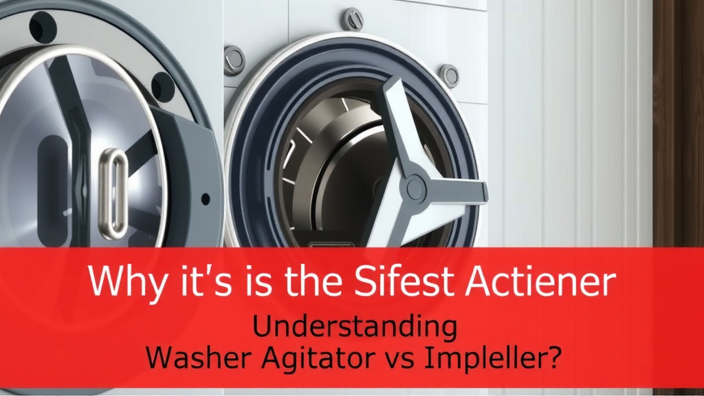 Understanding Washer Agitator vs. Impeller Technology