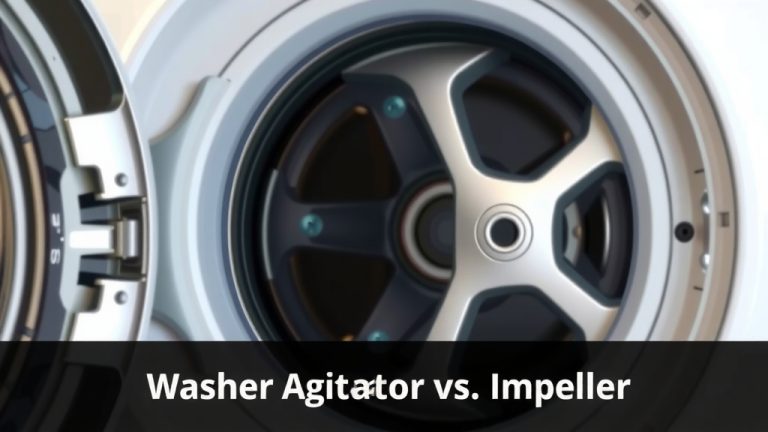 Washer Agitator vs Impeller: What's the Difference