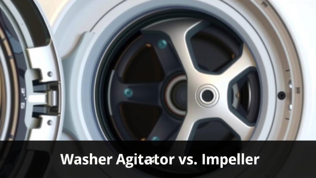 Washer Agitator vs Impeller: What's the Difference