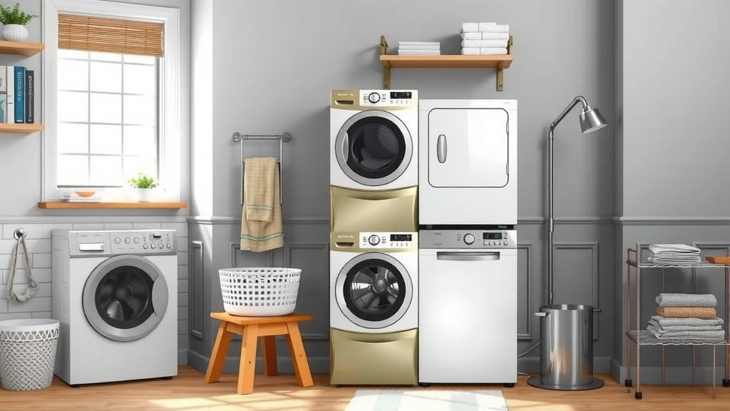 Choosing Your Laundry Solution: Washtower vs. Stackable Appliances