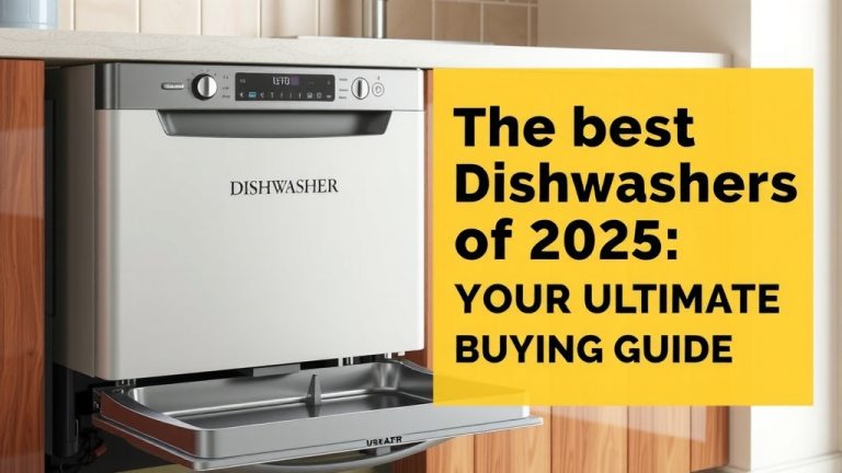 Top Dishwashers of 2025: Your Ultimate Buying Guide