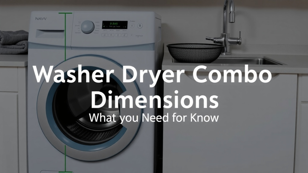 Washer Dryer Combo Dimensions: What You Need to Know