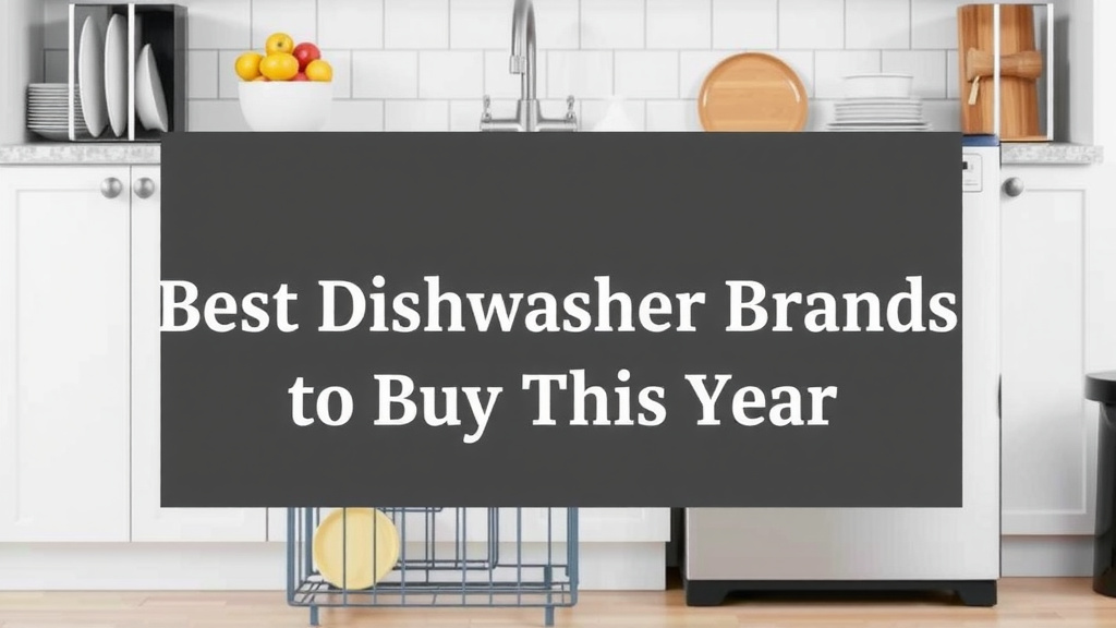 Best Dishwasher Brands to Buy This Year