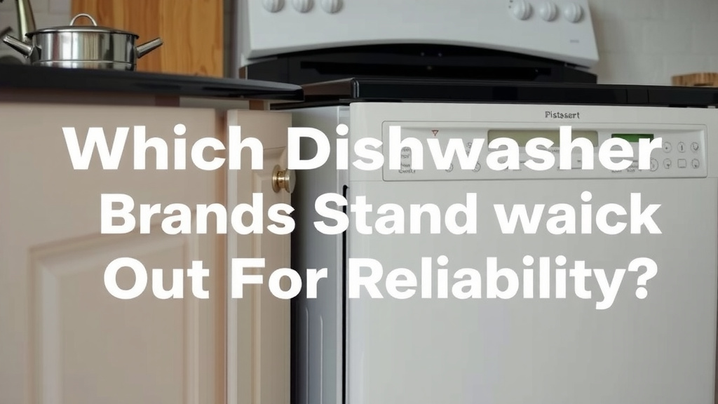 Which Dishwasher Brands Stand Out for Reliability?