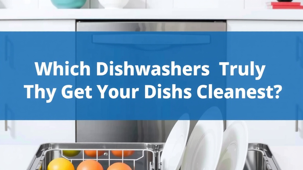 Which Dishwashers Truly Get Your Dishes Cleanest?
