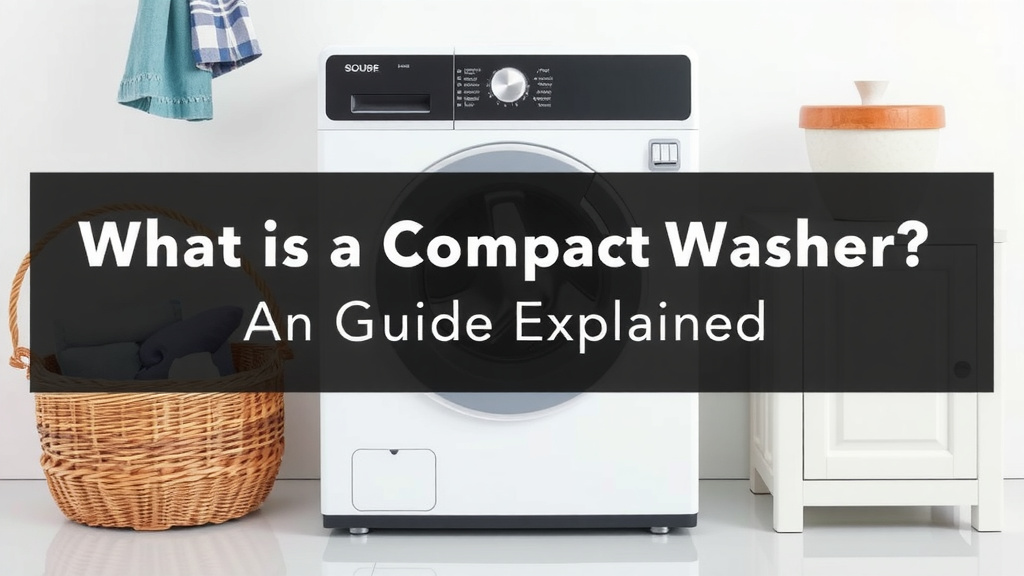 What is a Compact Washer? Your Guide Explained